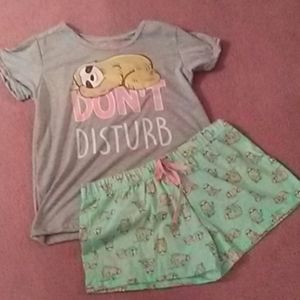 Sloth pajama set